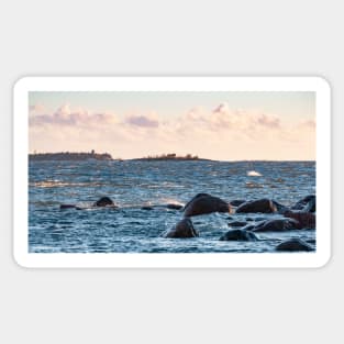 Evening on Baltic Sea Sticker